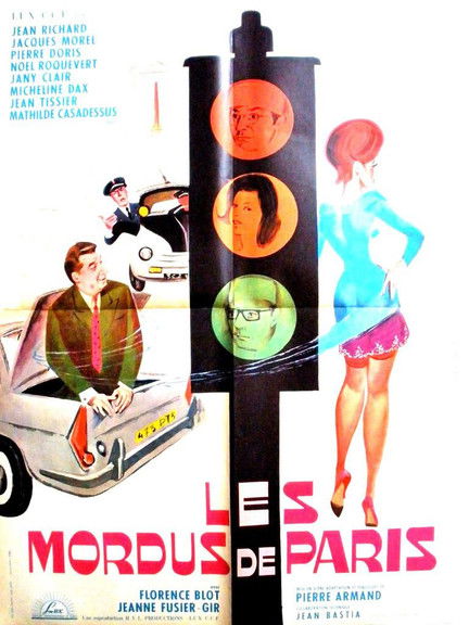 Affiche Les mordus de Paris