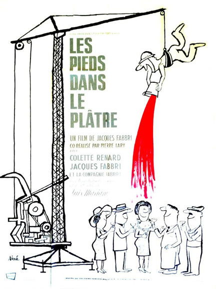 Affiche Les pieds dans le plâtre