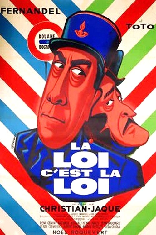 Affiche La loi c'est la loi