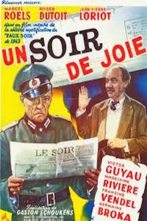 Affiche Un soir de joie