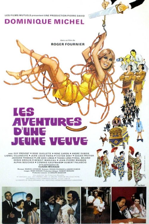 Affiche Les aventures d'une jeune veuve