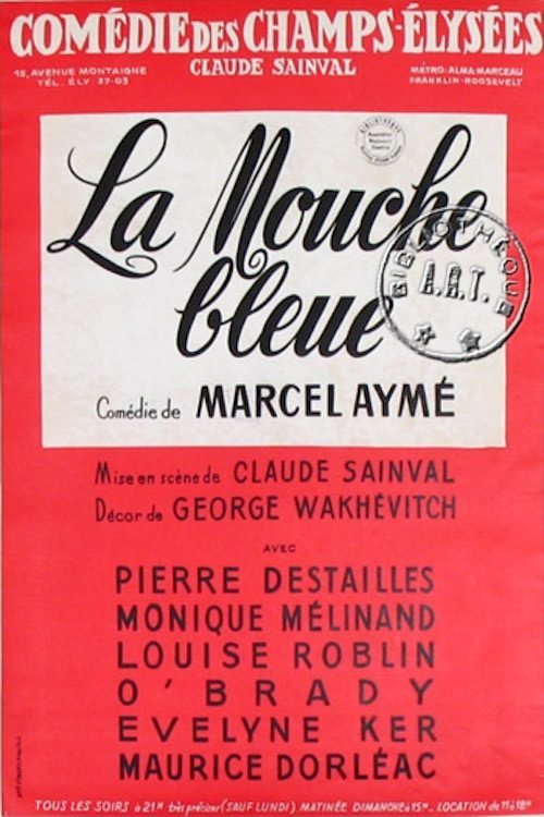 Affiche La Mouche bleue