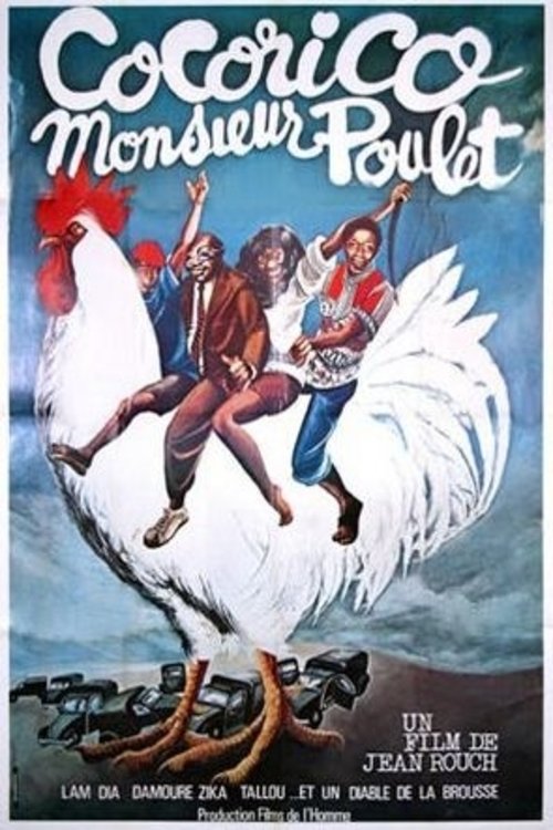Affiche Cocorico monsieur Poulet