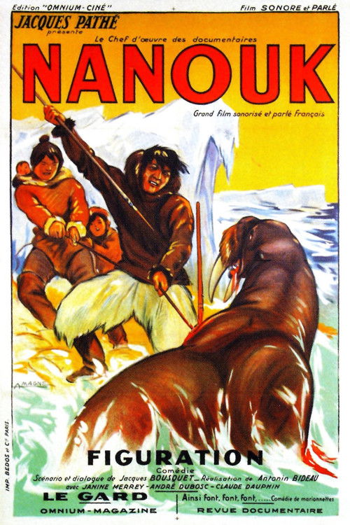 Affiche Nanouk l'Esquimau
