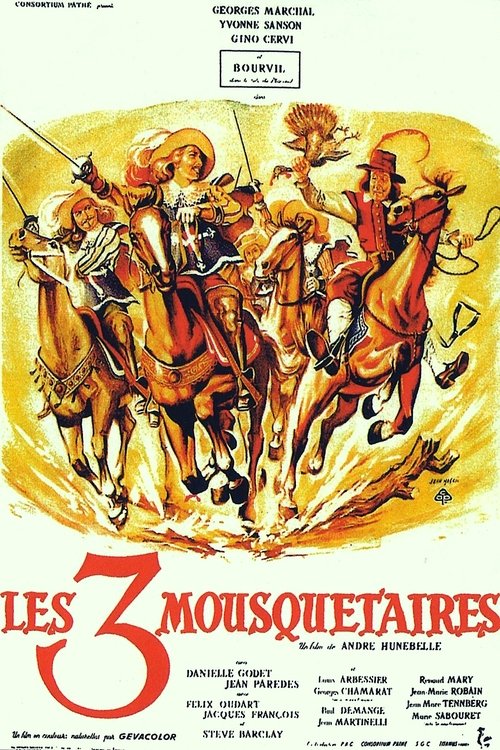Affiche Les Trois Mousquetaires