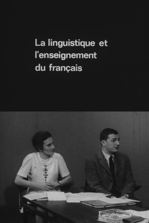 Affiche La Linguistique et l'Enseignement du français