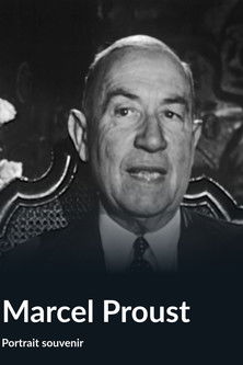 Affiche Marcel Proust - Portrait Souvenir