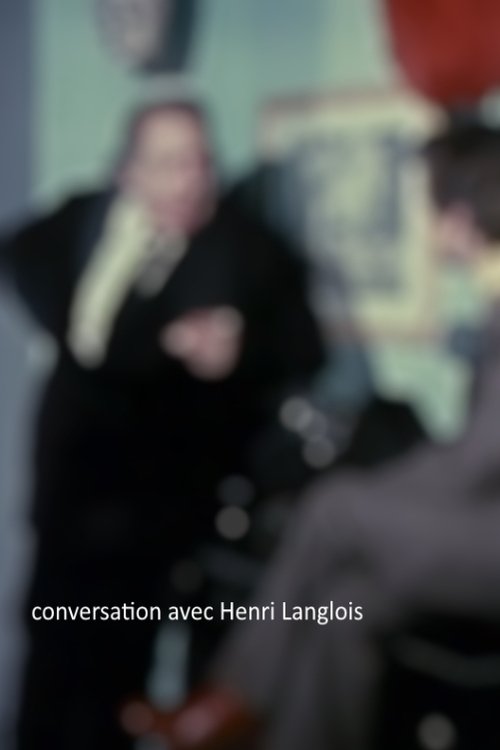 Affiche Conversation avec Henri Langlois