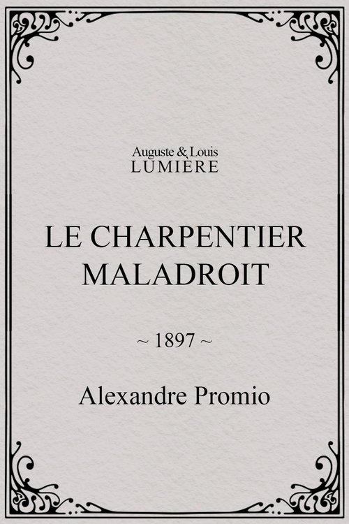 Affiche Le charpentier maladroit