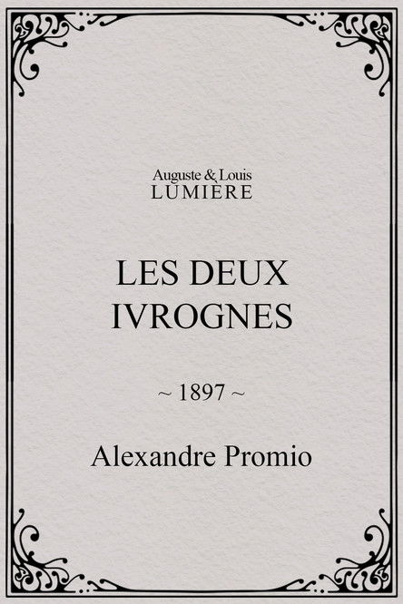Affiche Les deux ivrognes