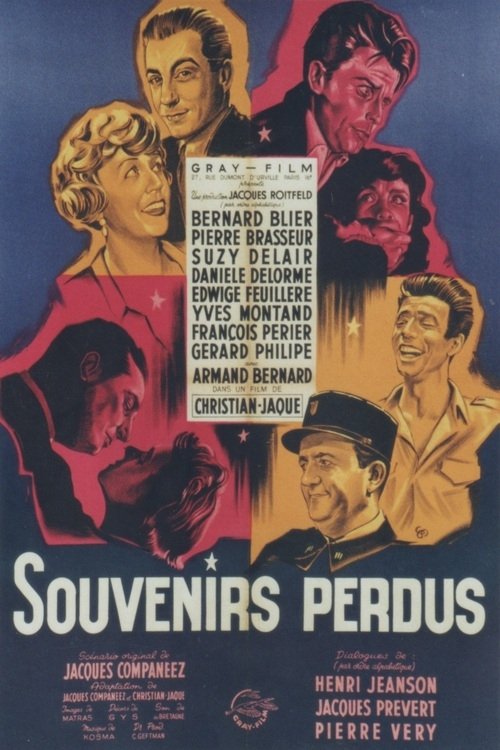Affiche Souvenirs perdus
