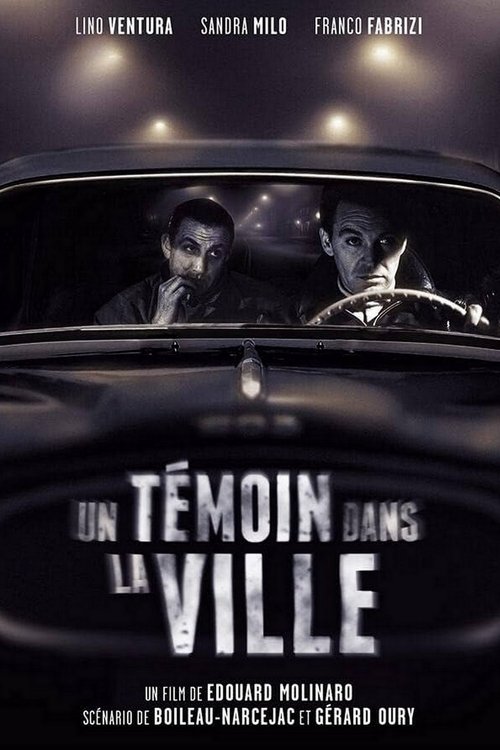 Affiche Un témoin dans la ville