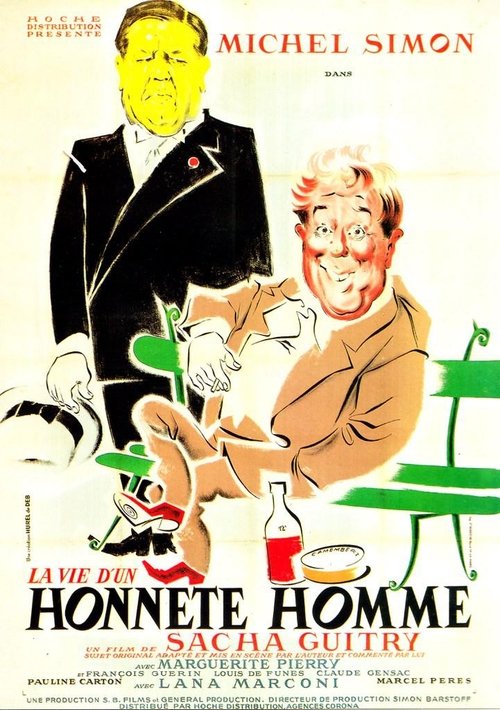 Affiche La Vie d'un honnête homme