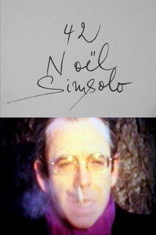 Affiche Cinématon n°42 : Noël Simsolo