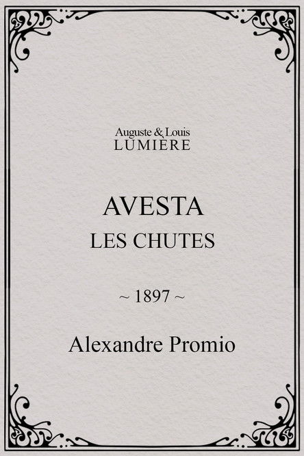 Affiche Avesta : les chutes