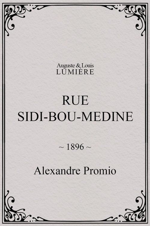 Affiche Rue Sidi-Bou-Medine