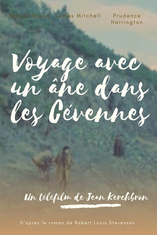 Affiche Voyage avec un âne dans les Cévennes