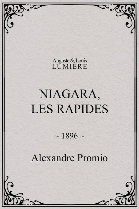 Affiche Niagara, les rapides