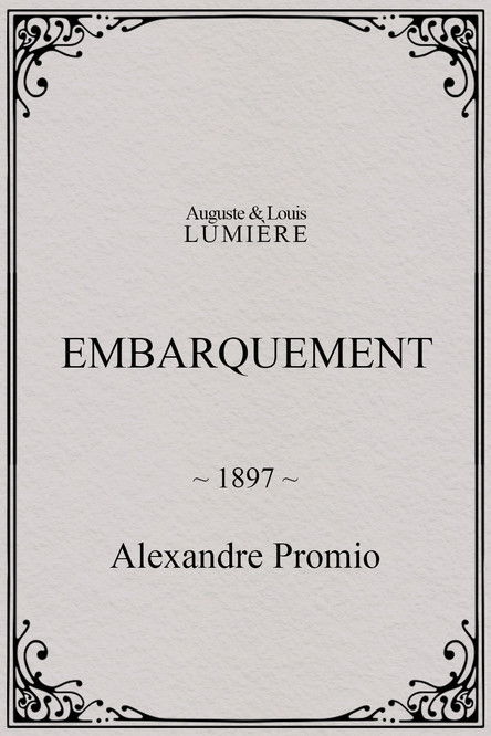 Affiche Embarquement