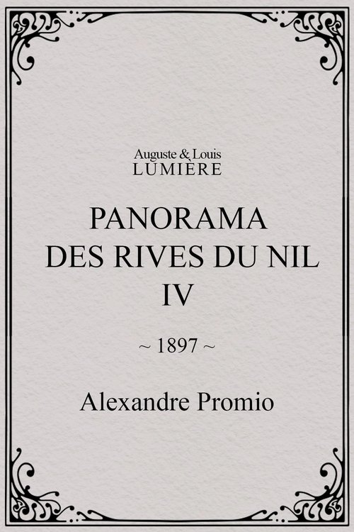 Affiche Panorama des rives du Nil, [IV]