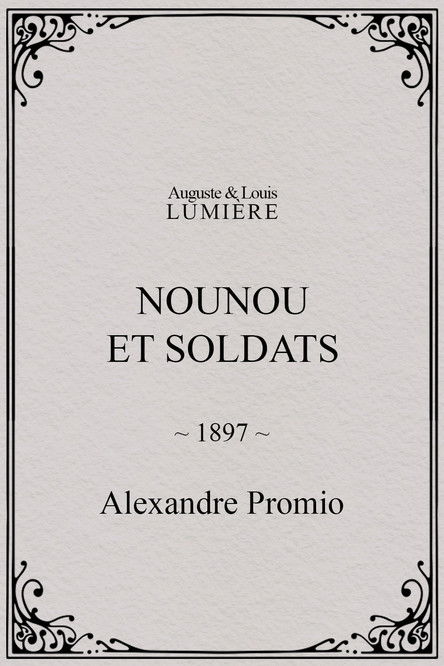 Affiche Nounou et soldats