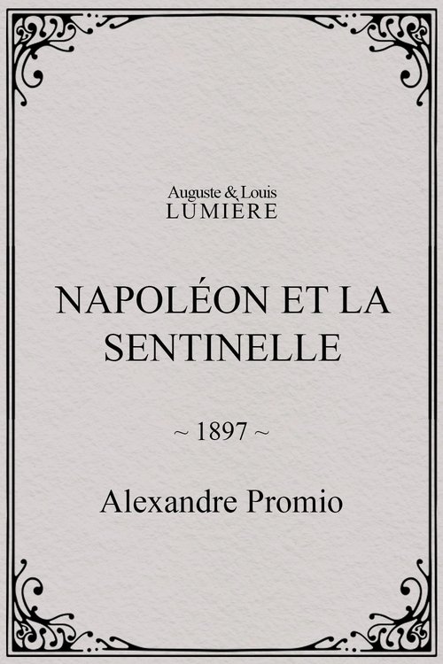 Affiche Napoléon et la sentinelle