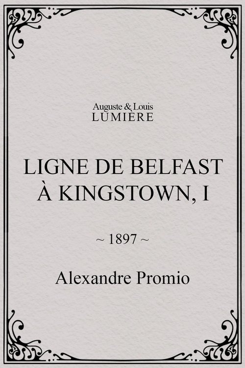 Affiche Ligne de Belfast à Kingstown, I