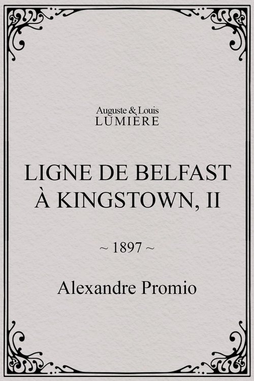 Affiche Ligne de Belfast à Kingstown, II