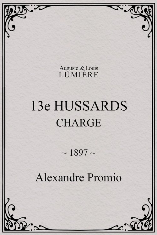 Affiche 13e hussards : charge