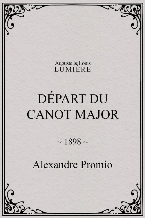 Affiche Départ du canot major