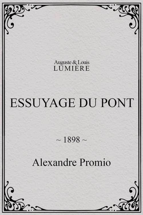 Affiche Essuyage du pont