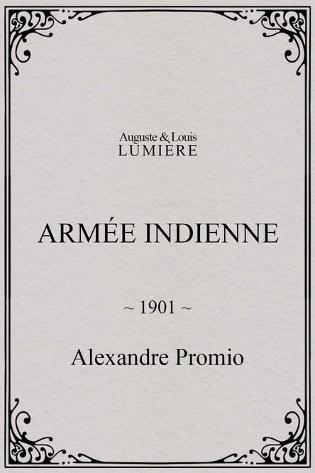 Affiche Armée indienne