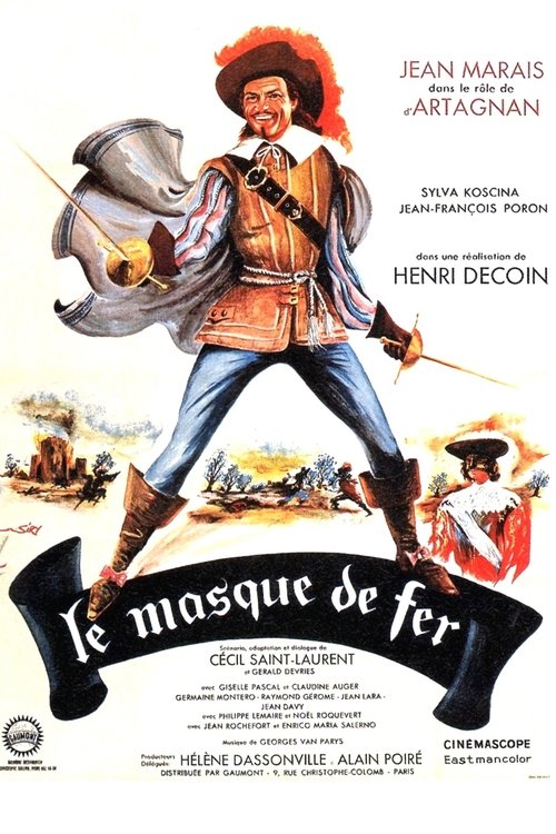 Affiche Le Masque de fer