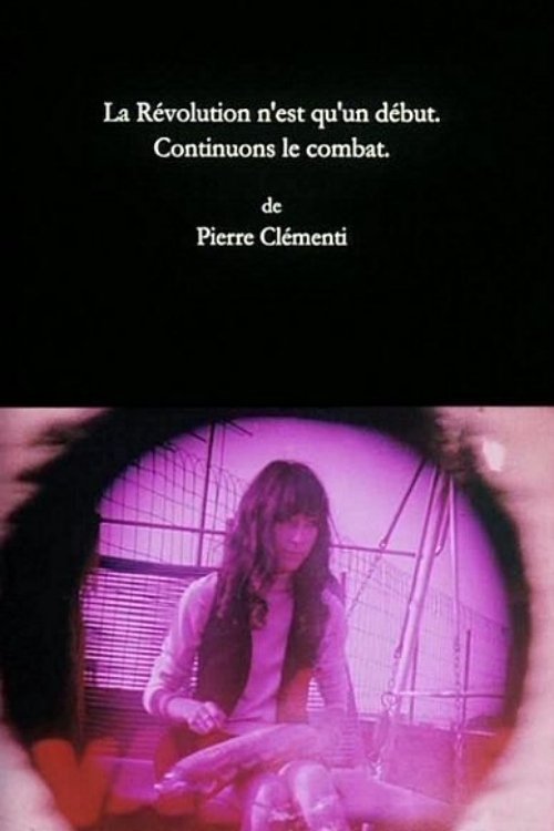 Affiche La révolution n'est qu'un début. Continuons le combat.