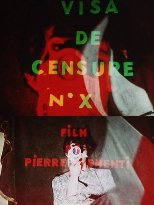 Affiche Visa de censure n° X