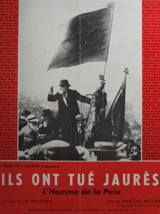 Affiche Ils ont tué Jaurès