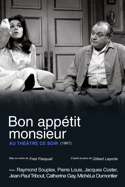 Affiche Bon appétit monsieur