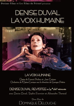 Affiche La voix humaine