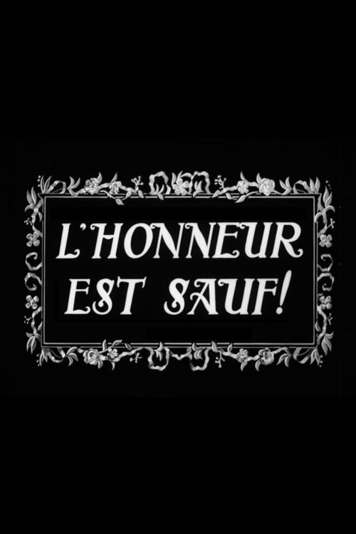 Affiche L'honneur est sauf !