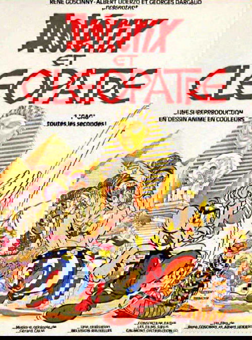 Affiche Astérix et Cléopâtre